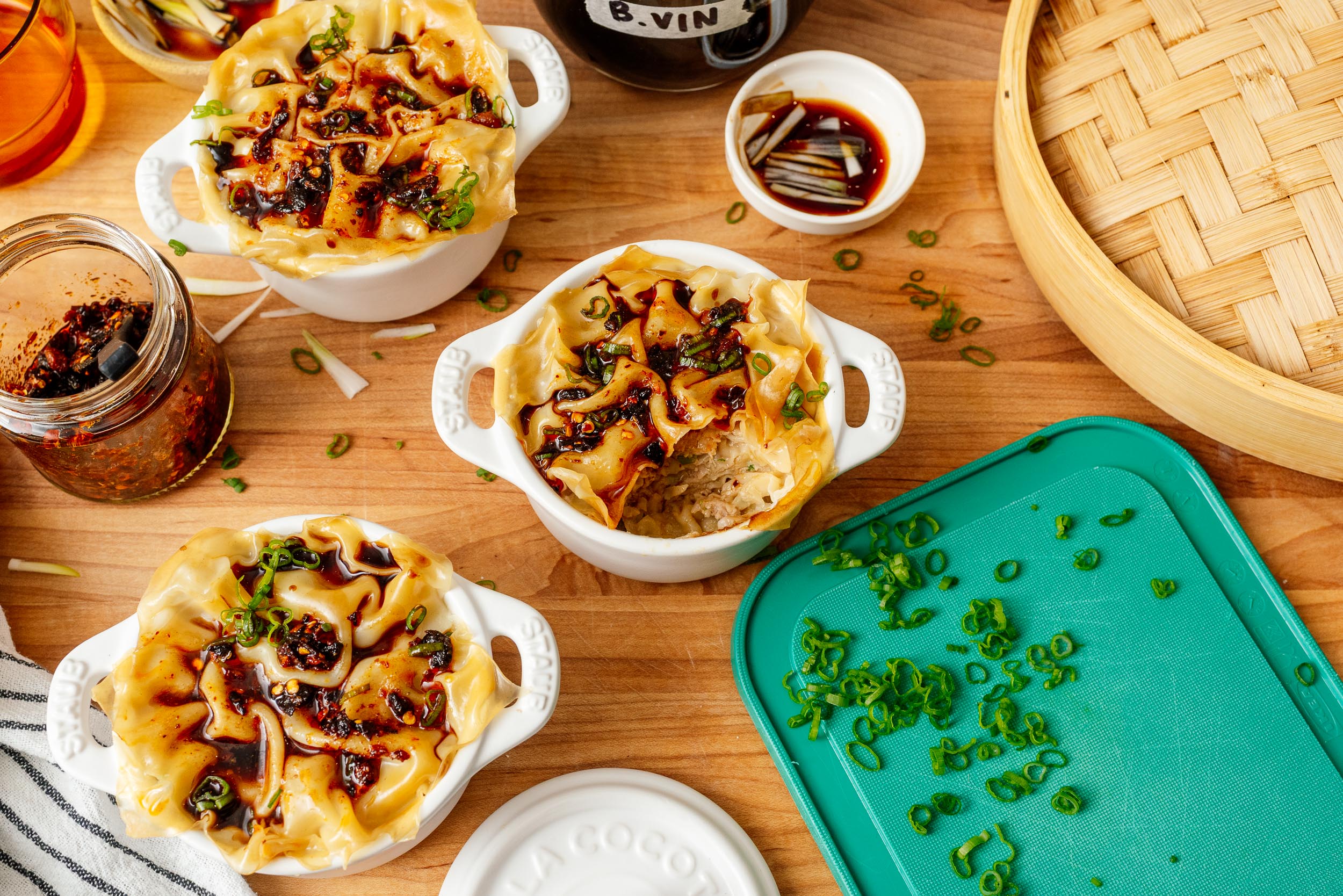 Tiktok soup dumpling lasagna 