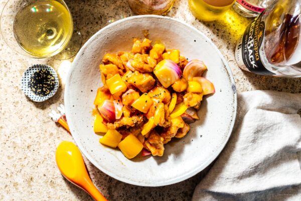 Sweet and sour chicken 