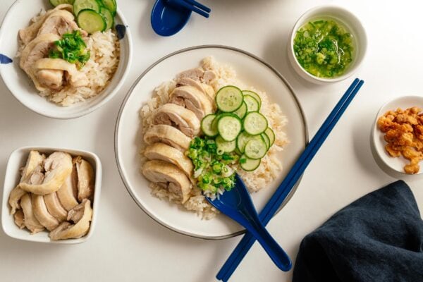 hainanese chicken rice 